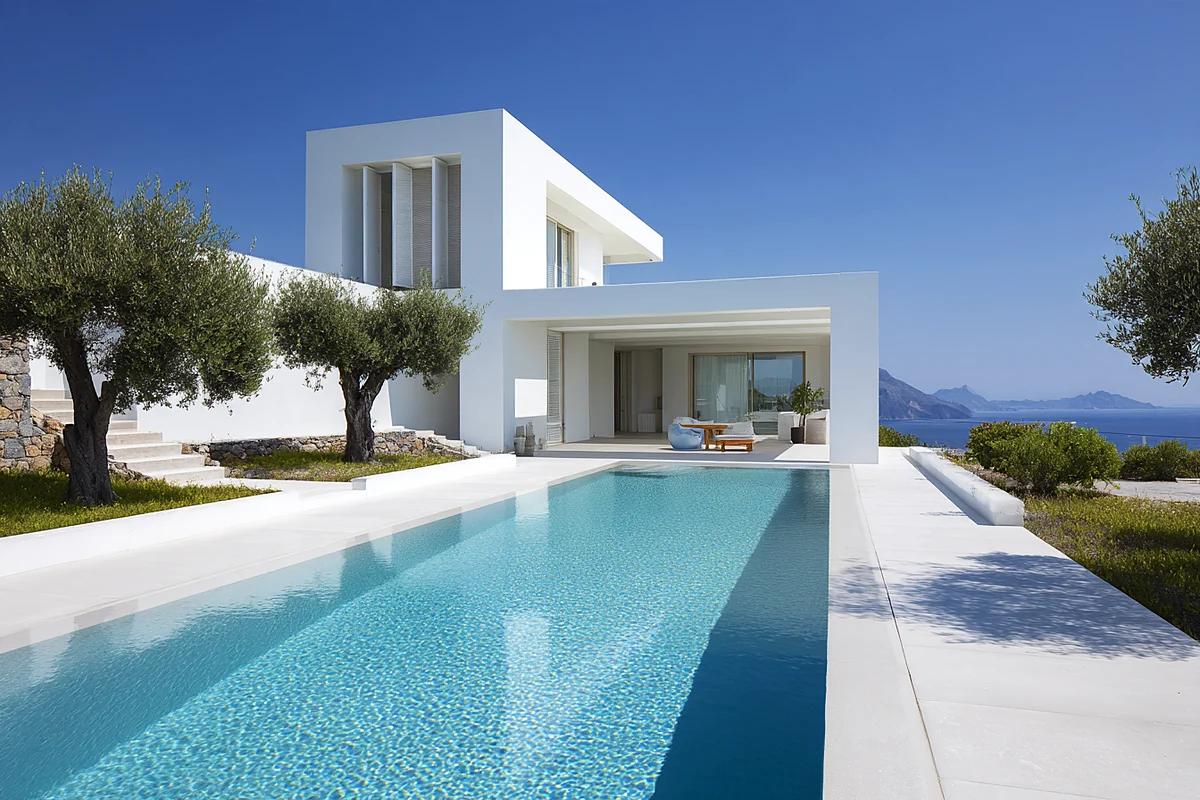 Bodrum bölgesinde özel havuzlu villa