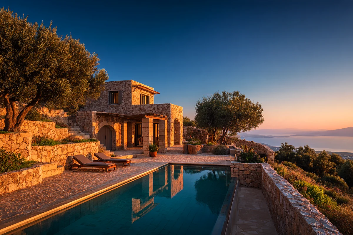 Kalkan’da özel havuzlu villa
