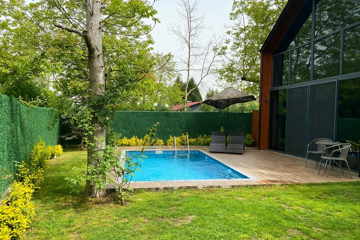 Sapanca’da jakuzili orman villası